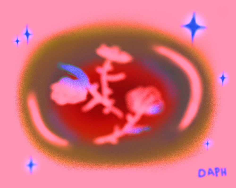 8x10 inch Art Print - Untitled Plate