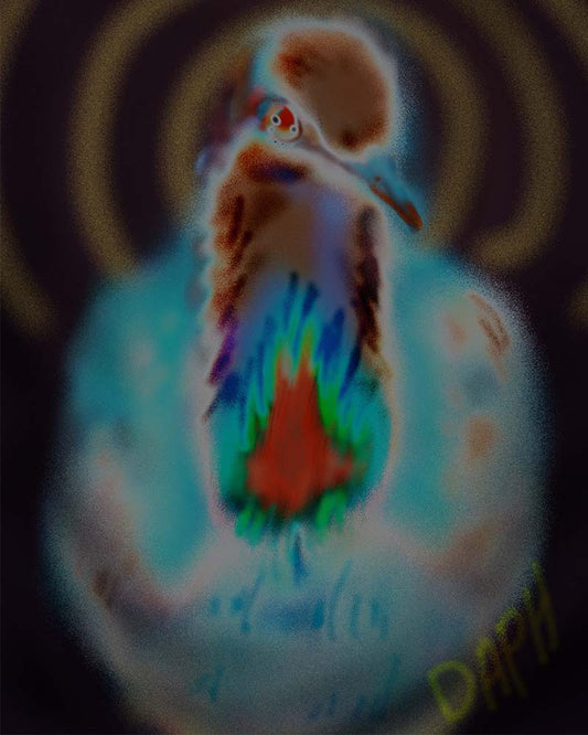 8x10 inch Art Print - Bleeding Heart V2